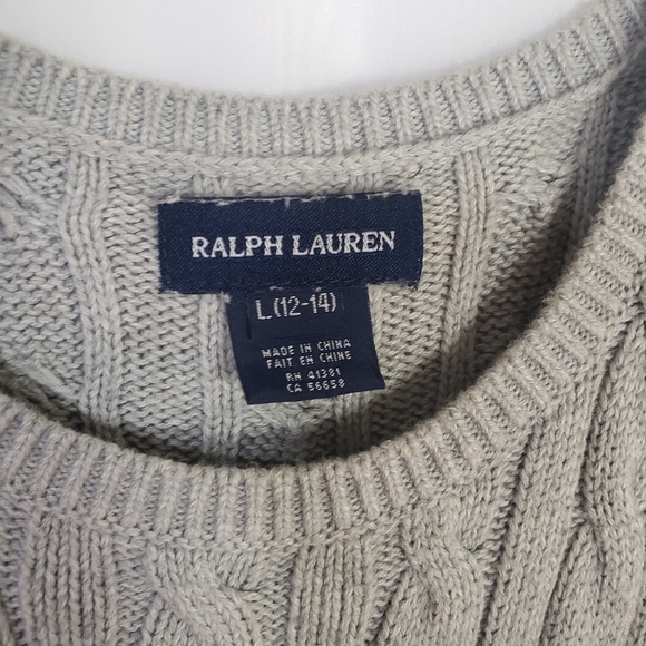 RALPH LAUREN Sweater Dress 12/14 - Picture 3 of 15